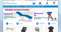 Desktop Screenshot of girodmedical.at